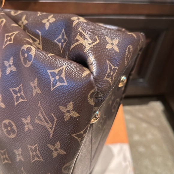 Louis Vuitton Pallas Tote Monogram Canvas Tote Tan - Picture 13 of 16